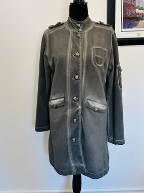 Luisa Cerano Military Style Coat